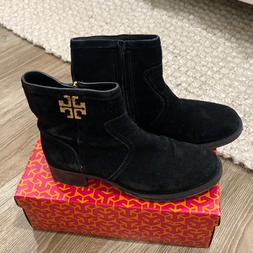 Tory Burch suede boots